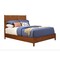 Homeroots Brown Solid Wood Queen Bed Frame 524812 - alternate 7