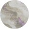 Homeroots 8' Taupe And Lavender Round Abstract Washable Indoor Outdoor Area Rug 611395 - alternate 8