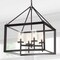Jonathan Y Anna 21" 4-light Metal/Glass LED Pendant, Oil Rubbed Bronze JYL7413A - alternate 8