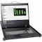 Tripp Lite 16-PORT RACK CONSOLE CAT5 KVM SWITCH 1U RM 19INCH LCD RACKMOUNT B070-016-19 - alternate 1