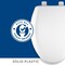 Bemis Elongated White Plastic Toilet Seat 1250TTA-000 - alternate 7
