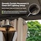 Sunjoy Kingston 20x12 Gazebo, Steel Hardtop Gazebo with Curtain and Netting - Brown Aluminum Posts A1020436A200 - alternate 14