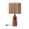 Jonathan Y Anderson 22" Bohemian Coastal Tiered Totem Resin w/Hand-Woven Paper Rope Drum Shade LED Table L, 2PK JYL5510A-SET2 - alternate 6