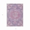 Homeroots 3' X 5' Purple Floral Medallion Washable Indoor Outdoor Area Rug 607848 - alternate 8