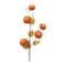 Homeroots Set of Six Orange and Green Fall Mini Pumpkins Wreath Sprays, 6PK 633241 - alternate 1