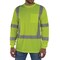 Ergodyne S Lime Class 3 Essential Hi-Vis Long Sleeve Shirt 8368 - alternate 1