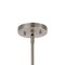 Jonathan Y Arlo 11.5" 1-Light Mid-Century Modern Iron/Seeded Glass LED Pendant, Nickel/Clear JYL7594A - alternate 8