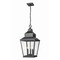 Z-Lite Raphael Sand Black 3 Light Outdoor Chain Mount Ceiling Fixture 5029CHB-BK - alternate 1