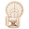 Bali & Pari Nafisa Natural Rattan Peacock Chair 267-14620-ZORO - alternate 1