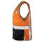 Dome75 Hi-Vis Safety Vest SM/MD Class ANSI/ISEA 107-2020 Class 2 , Zippered Front Closure 2 Pockets DV1222 - alternate 6