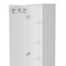 Homeroots 16" Silver And White Accent Cabinet With Five Shelves 518206 - alternate 5