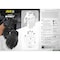 Mechanix Wear Tactical Gloves, Synthetic Leather Palm, 11 in Length, Hook-and-Loop Cuff, Full Finger, Black MPT-55-012 - alternate 3