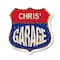 Signmission Chris's Garage, 12 Inch X 12 Inch, Plastic Sign SHI-P-12-383-CHRIS - alternate 1