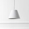 Jonathan Y Harper 12" 1-Light Industrial Farmhouse Adjustable Tapered Cone Empire Metal LED Pendant, White JYL7586C - alternate 10