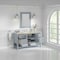 James Martin Vanities Breckenridge 60" Single Vanity, Serenity Blue, w/ 3 CM Tajnar Eclos Top 330-V60S-SRB-3TJR - alternate 8