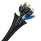Wrap-It Cable Sleeves, 10' x 0.75in, Mesh, 2PK A402-SM-10x75BL - alternate 6