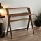 Homeroots 20" Espresso Wood Writing Desk 469145 - alternate 6