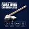 Highcraft Toilet Tank Flush Lever with 45 Degree Angle, Cut-to-size Arm Chrome Flush Handle Fits Most Toilets US53-39D - alternate 8
