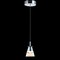 Jonathan Y Alain 5" 1-Light Adjustable Metal Integrated LED Pendant, Chrome JYL7035A - alternate 13