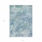 Homeroots 10' X 14' Blue And Teal Blue Abstract Washable Indoor Outdoor Area Rug 609839 - alternate 8