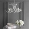 Jonathan Y Eldora 26" 4-Light Rustic Farmhouse Adjustable Resin Antler LED Chandelier, Silver JYL6301C - alternate 14