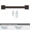 Amerock Ville 5-1/16 in 128 mm Center-to-Center Oil Rubbed Bronze Cabinet Pull BP36776ORB - alternate 4