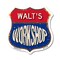 Signmission Walt's Workshop, 6 Inch X 6 Inch, Plastic Sign SHI-P-6-489-WALT - alternate 1