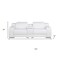 Homeroots 100" White Italian Leather Reclining USB Sofa 632867 - alternate 8