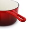 Megachef 2 Quart Enameled Cast Iron Sauce Pan in Gradient Red 750124514M - alternate 8