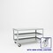 Pucel Heavy Duty Shop Truck, 60 in W x 30 in D x 33.5 in H, Three Shelves, Push Handle, Gray 3060-DT-3S - alternate 1