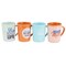 Wanda June Home By Miranda Lambert 4 Piece 15 Ounce Retro Sentiment Stoneware Mug Set 134128.04R - alternate 1