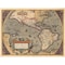 Homeroots Vintage 1718 Map Of New France Unframed Print Wall Art 391933 - alternate 1