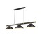 Z-Lite Vanguard Matte Black + Rubbed Brass 3 Light Billiard 3050-3MB-RB-MB15 - alternate 7