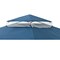 Sunjoy 10 ft x 10 ft Patio Gazebo, Modern Steel Frame Soft Top Gazebo with Netting - Navy Blue & White A101003602 - alternate 8