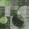 Homeroots 8' X 10' Fern Green And Gray Geometric Washable Indoor Outdoor Area Rug 604321 - alternate 8