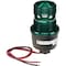 Federal Signal Warning Light, Green, Steady Burn LED, 24V DC, Not Applicable FPM, 3 1/8 in Dia., (F) 1/2 in NPT LP3PL-024G - alternate 1
