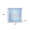 Homeroots 92" X 84" Blue And White Mandala Cotton Hanging Tapestry 397400 - alternate 4