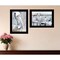 Homeroots Set Of Two Pelican Party Black Framed Coastal Wall Art, 2PK 407084 - alternate 4
