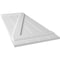 Ekena Millwork True Fit PVC Four Board Joined Board-n-Batten Shutters w/Z-Bar, White , 21 1/2W x 32H, PR TFP102BBF21X032WH - alternate 8