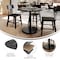 Flash Furniture Commercial 36" Black Faux Marble HPL Tabletop with Black Table Height RD Base ST-RD36-BKMAR-TR24-GG - alternate 8