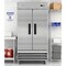 Koolmore 39 in. Commercial Stainless Steel 2-Door Reach-In Refrigerator, 30 cu. ft. RIR-2D-SS35C - alternate 10