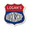 Signmission Logan's Workshop, 6 Inch X 6 Inch, Plastic Sign SHI-P-6-489-LOGAN - alternate 1