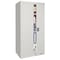 Sandusky Lee Shelving Storage Cabinet, 72 in H, 36 in W, 24 in D, Recessed Pull, Keyed, Gray, 4 Shelves EA4R362472-05 - alternate 7