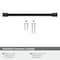 Amerock Westerly 7-9/16 inch 192mm Center-to-Center Oil-Rubbed Bronze Cabinet Pull BP53723ORB - alternate 3