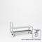 Pucel Single Handle Heavy Duty Truck, 18 in D x 60 in W x 36 in H, Gray 18-TR-60S - alternate 1
