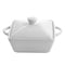 Martha Stewart Stoneware Casserole with Lid in White 128885.02 - alternate 1
