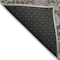 Homeroots 8' X 10' Chocolate Beige And Gray Floral Washable Indoor Outdoor Area Rug 605422 - alternate 9
