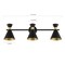 Jonathan Y Elroy 30.5" 3-Light Iron Retro Contemporary LED Track Light , Black/Gold JYL9905A - alternate 7