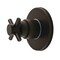 Kingston Brass Single-Handle Six-Way Diverter Valve with Round Trim Kit, Oil Rubbed Bronze KS4035DX - alternate 1