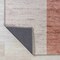 Jonathan Y Raita Modern Distressed Stripe Non-Slip Machine-Washable Ivory/Peach 5 ft. x 8 ft. Area Rug WSH116A-5 - alternate 6